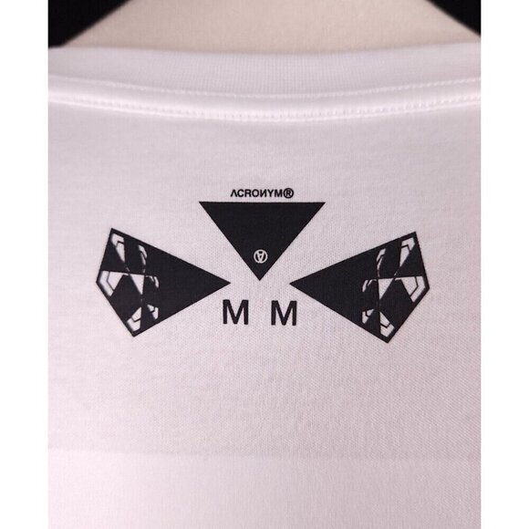 Acronym S25-PR 100% Cotton Mercerized Sleeveless T-shirt M New White - Picture 11 of 13
